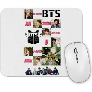 Baskı Dükkanı Bts Bangtan Boys Kpop Mouse Pad