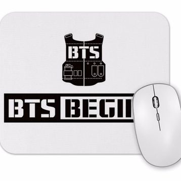 Baskı Dükkanı Bts Begins Mouse Pad