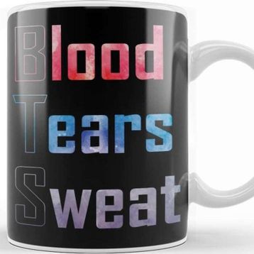 Baskı Dükkanı Bts Blood Sweat Tears Kupa