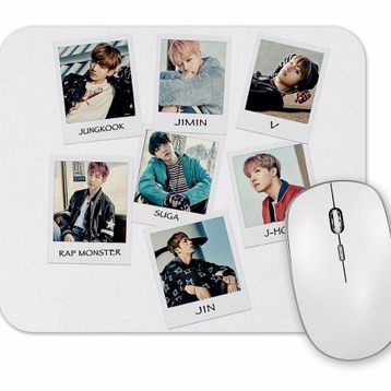 Baskı Dükkanı Bts Grubu 01 Mouse Pad
