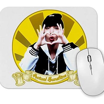 Baskı Dükkanı Bts Jhope Actual Sunshine Mouse Pad