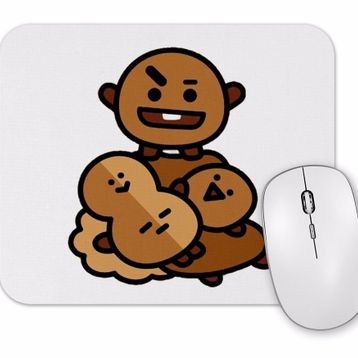 Baskı Dükkanı Bts Love Yourself BT21 Shooky Bts Mouse Pad