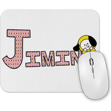 Baskı Dükkanı Bts Meets BT21 Jimin Mouse Pad