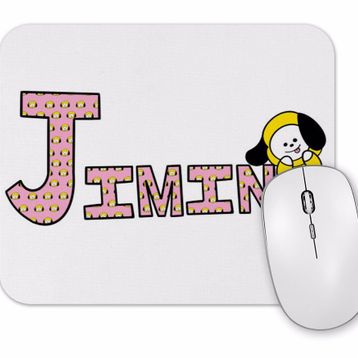 Baskı Dükkanı Bts Meets BT21 Jimin Mouse Pad