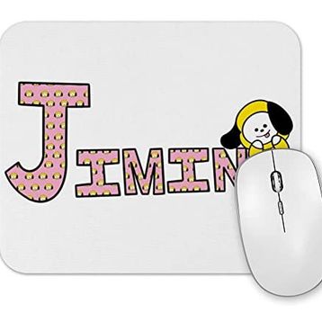 Baskı Dükkanı Bts Meets BT21 Jimin Mouse Pad