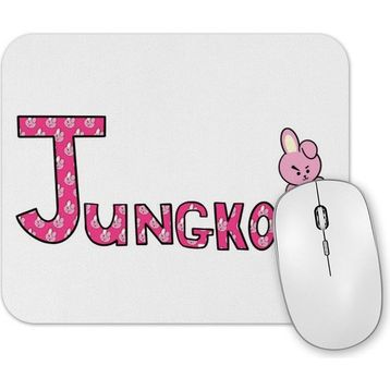 Baskı Dükkanı Bts Meets BT21 Jingkook Mouse Pad