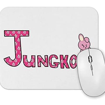 Baskı Dükkanı Bts Meets BT21 Jingkook Mouse Pad