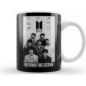 Baskı Dükkanı Bts Merch Bts Black Version Kupa