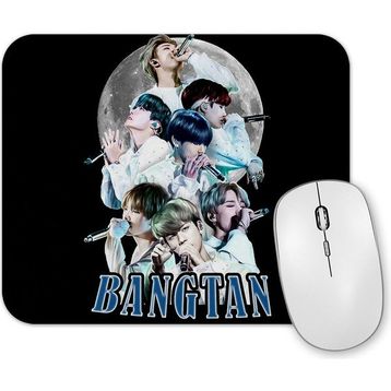 Baskı Dükkanı Bts Moon Bangtan Mouse Pad