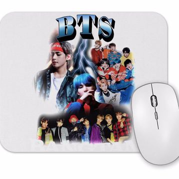 Baskı Dükkanı Bts Moon Bangtan Mouse Pad