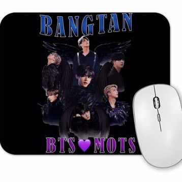 Baskı Dükkanı Bts Mots Bangtan Mouse Pad