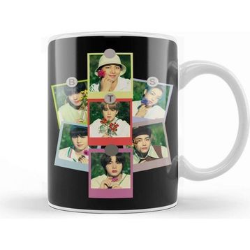 Baskı Dükkanı Bts Polaroid Vintage 01 Kupa