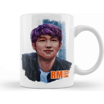 Baskı Dükkanı Bts Rm Porselen Kupa