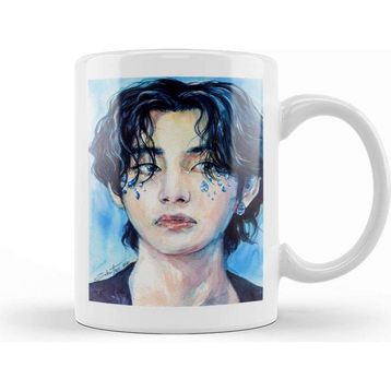 Baskı Dükkanı Bts Sapphire Taehyung Kupa