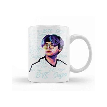 Baskı Dükkanı Bts Suga Bts Bangtan Boys 01 Kupa