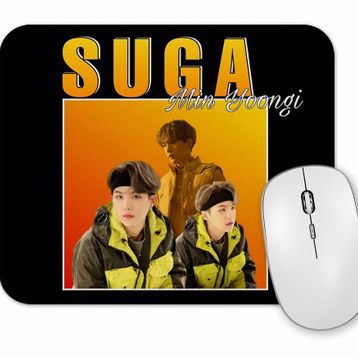 Baskı Dükkanı Bts Suga Min Yoongi 90S Mouse Pad