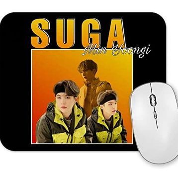 Baskı Dükkanı Bts Suga Min Yoongi 90S Mouse Pad