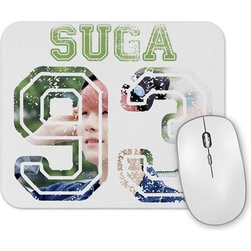 Baskı Dükkanı Bts Suga Mouse Pad