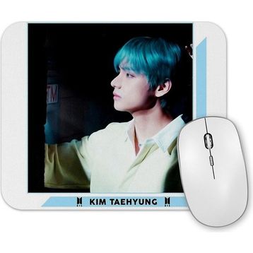 Baskı Dükkanı Bts V Lights Oil Paint Mouse Pad