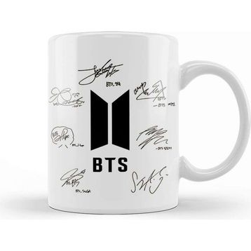 Baskı Dükkanı Bts ve Imzalar Kupa