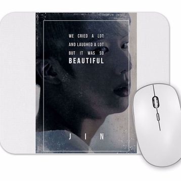 Baskı Dükkanı Bts Wings Jin Mouse Pad