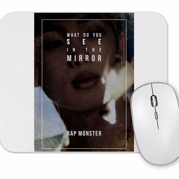 Baskı Dükkanı Bts Wings Rap Monster Mouse Pad