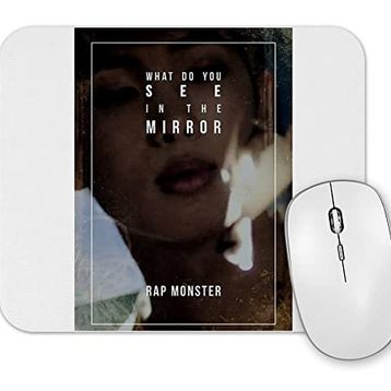 Baskı Dükkanı Bts Wings Rap Monster Mouse Pad