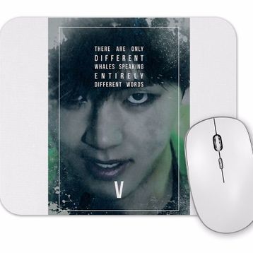 Baskı Dükkanı Bts Wings V Mouse Pad