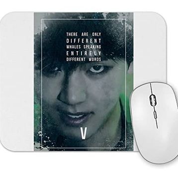 Baskı Dükkanı Bts Wings V Mouse Pad
