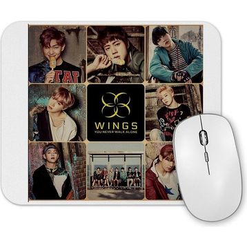 Baskı Dükkanı Bts You Never Walk Alone Mouse Pad