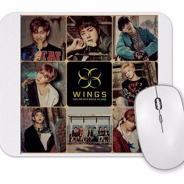 Baskı Dükkanı Bts You Never Walk Alone Mouse Pad