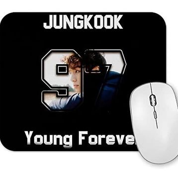 Baskı Dükkanı Bts Young Forever Jungkook Mouse Pad