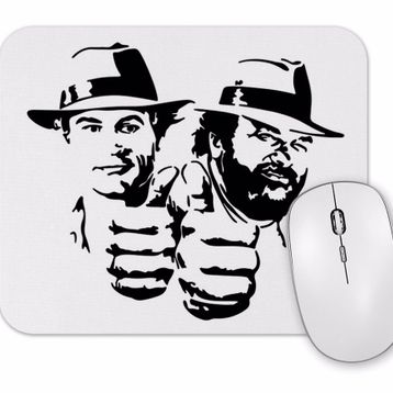 Baskı Dükkanı Bud Spencer And Terence Hill Mouse Pad