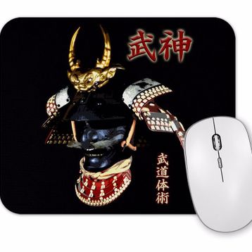 Baskı Dükkanı Bujinkan Samurai Kabuto Mouse Pad