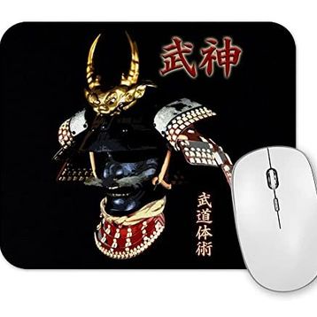 Baskı Dükkanı Bujinkan Samurai Kabuto Mouse Pad