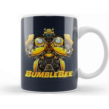 Baskı Dükkanı Bumblebee Be Nice Human Kupa