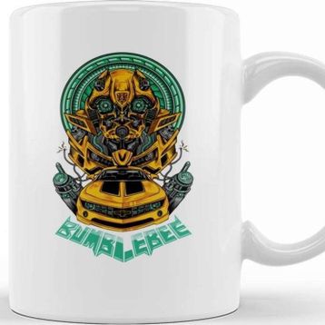 Baskı Dükkanı Bumblebee Porselen Kupa