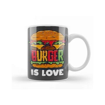 Baskı Dükkanı Burger Is Love Kupa