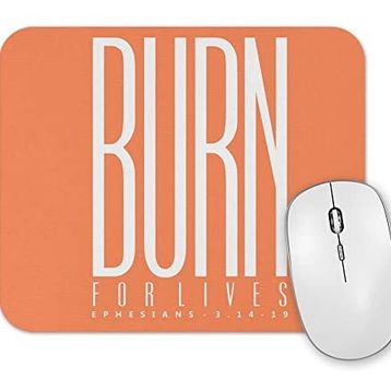 Baskı Dükkanı Burn Mouse Pad