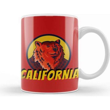 Baskı Dükkanı California Bear Love Kupa