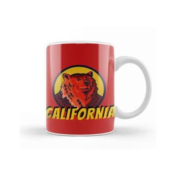 Baskı Dükkanı California Bear Love Kupa