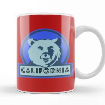 Baskı Dükkanı California Bear Love Kupa