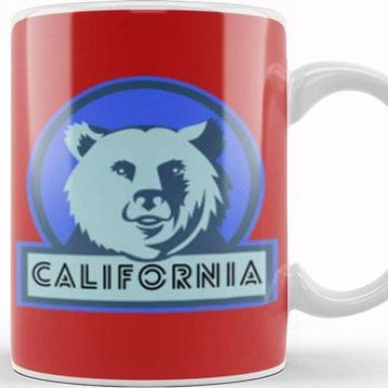 Baskı Dükkanı California Bear Love Kupa