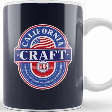 Baskı Dükkanı California Craft Ale Kupa