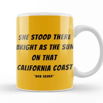 Baskı Dükkanı California Quote Kupa