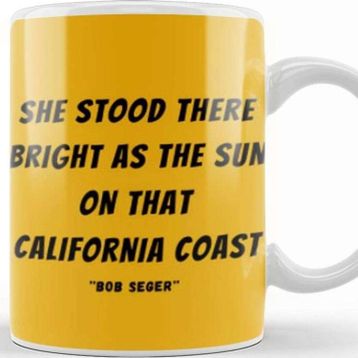 Baskı Dükkanı California Quote Kupa