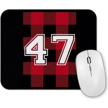Baskı Dükkanı Camiseta 47 Mouse Pad