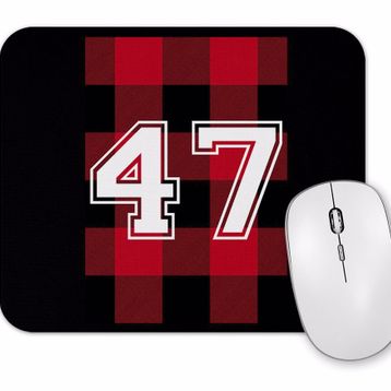 Baskı Dükkanı Camiseta 47 Mouse Pad