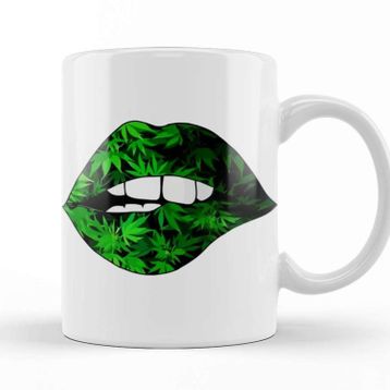 Baskı Dükkanı Cannabis Marijuana 01 Kupa