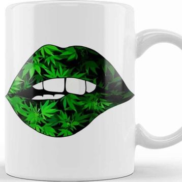 Baskı Dükkanı Cannabis Marijuana 01 Kupa